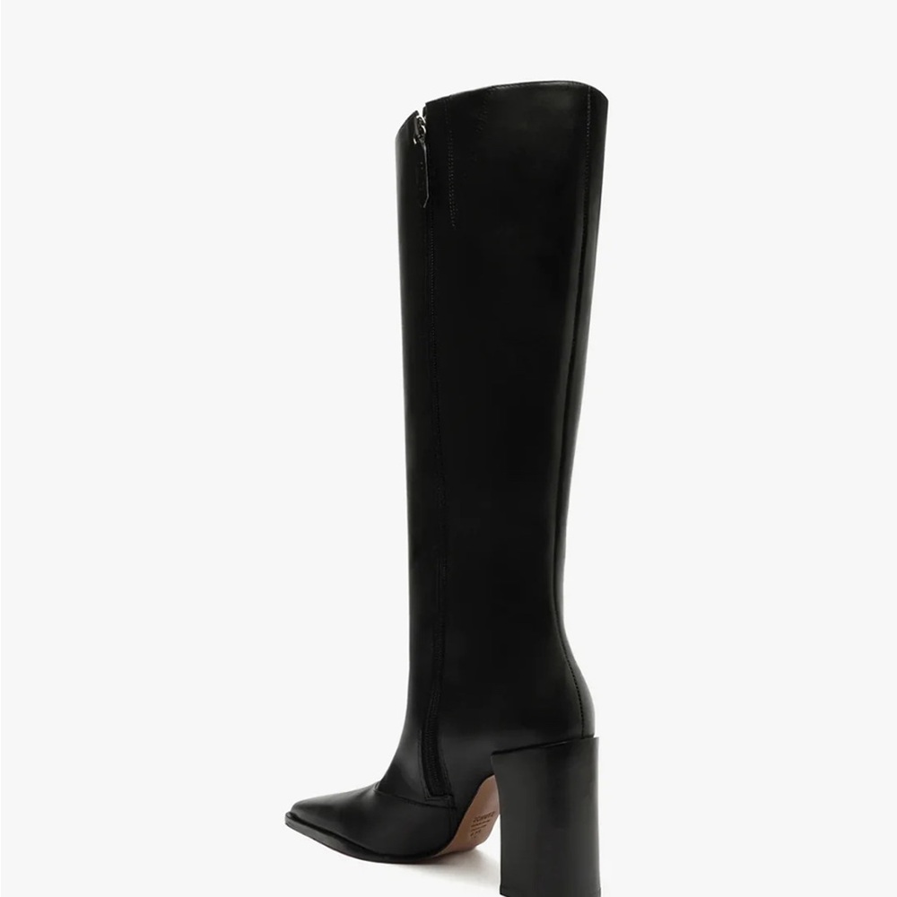 Women's Black Knee-High Boots
